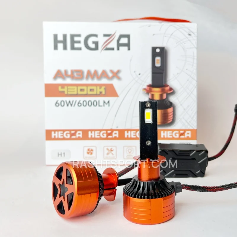 هدلایت Hegza مدل A43 Max آفتابی